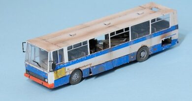 Stavebnice autobusu Karosa C734 – otevřená – foto 2