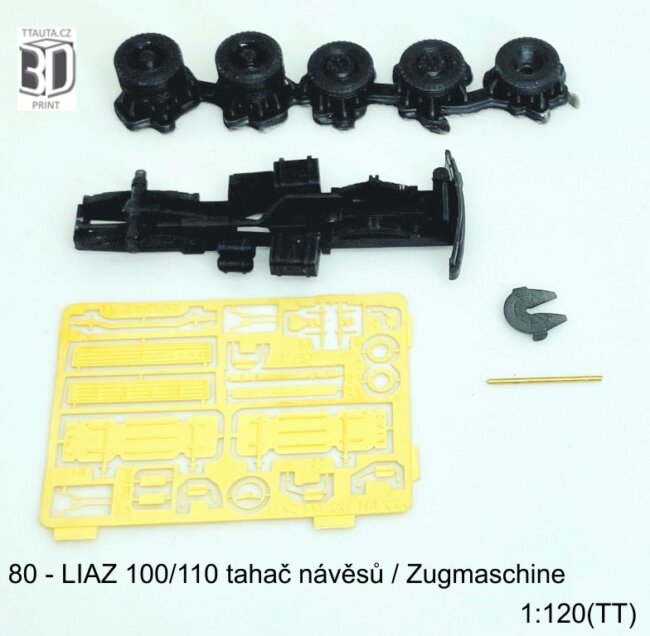 Stavebnice automobilu Liaz 100/110 – tahač – foto 7