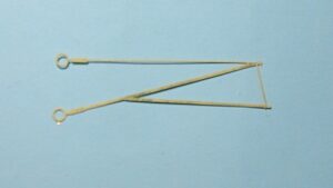 Držák trolejového drátu dlouhý