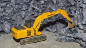 Stavebnice rypadla Komatsu PC220
