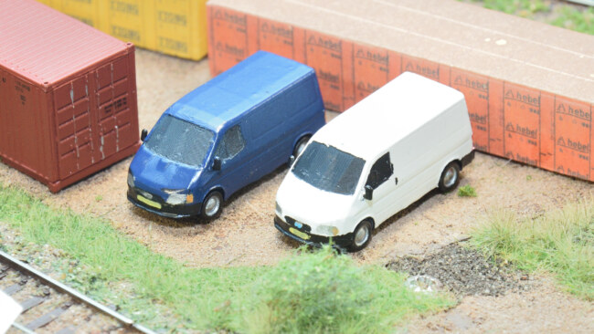 Stavebnice automobilu Transit van