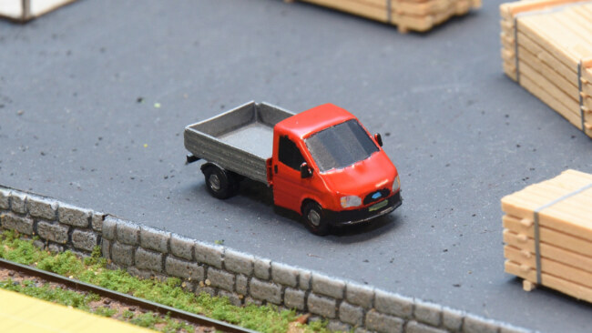 Stavebnice automobilu Transit valník