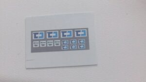 Obtisky log ČDC na lokomotivy – bílé