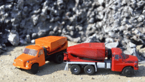 Stavebnice automobilu Tatra 148 VD5 vanový domíchávač