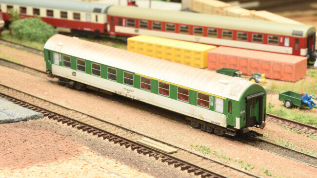 Obtisk vozu ČD AB350 (ex ABa 1964)