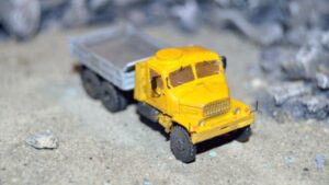 Stavebnice automobilu V3S S3 plechová korba