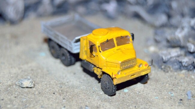 Stavebnice automobilu V3S S3 plechová korba