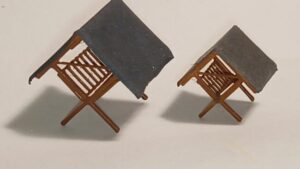 Hotový model krmelce