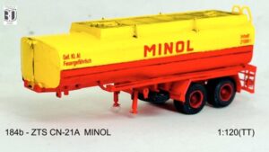 Návěs cisternový ZTS CN-21A MINOL (DDR)