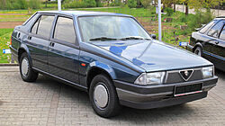 Stavebnice automobilu Alfa 75