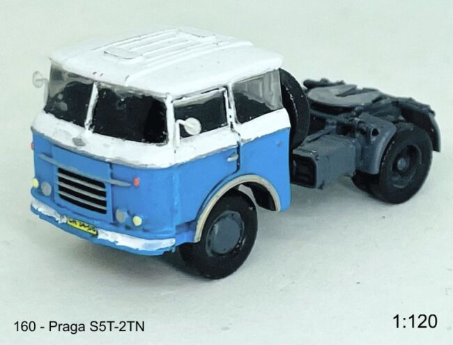 Stavebnice tahače Praga S5T-2TN