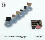 Zavazadla / kufry nejen na střechy autobusů