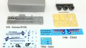 Skříňový návěs Karosa N12S – foto 1