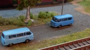 Stavebnice minibusu Barkas B1000