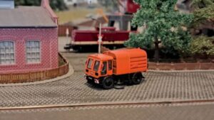 Stavebnice zametacího automobilu IFA KM2301