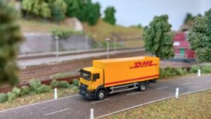 Stavebnice skříňového automobilu MB Axor