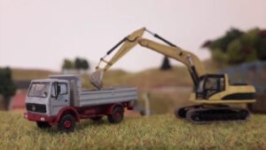 Stavebnice sklápěčky MB NG