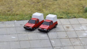Hotový model F135 Pickup (červený)
