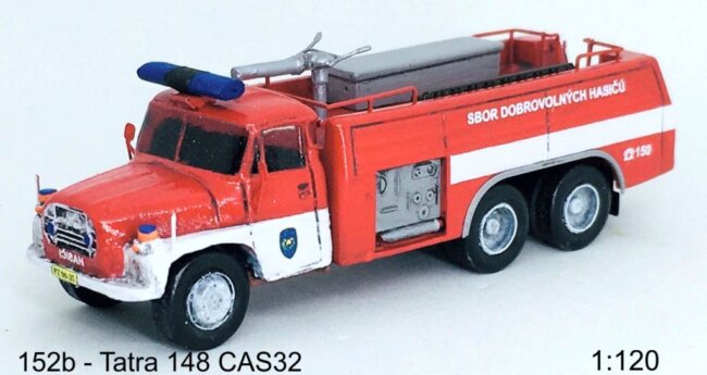 Stavebnice T138/148 CAS32 hasičský automobil