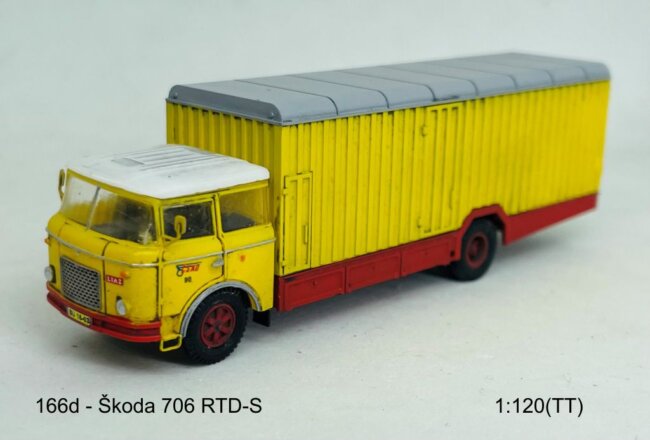 Stavebnice Š706 RTD-S stěhovací automobil