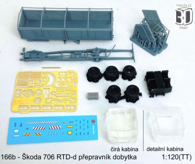 Stavebnice Š706 RTD-d pro přepravu dobytka – foto 5