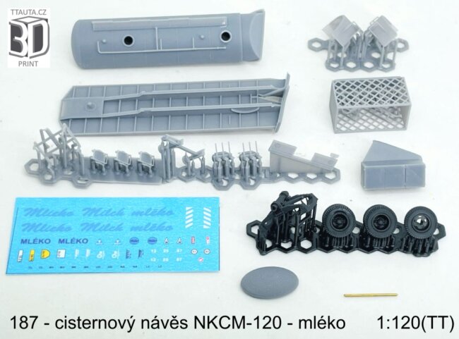 Cisternový návěs NKCM-120 na mléko – foto 6