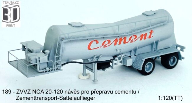 Návěs – přepravník cementu ZVVZ NCA 20-120 – foto 4