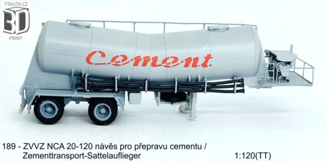 Návěs – přepravník cementu ZVVZ NCA 20-120 – foto 2