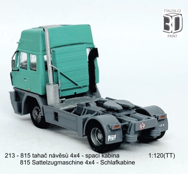 Stavebnice tahače 815-2 4×4 spací kabina – foto 1