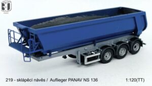 Sklápěcí návěs PANAV NS 136