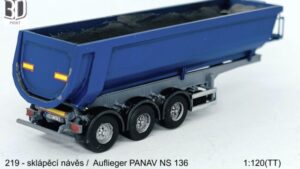 Sklápěcí návěs PANAV NS 136 – foto 1