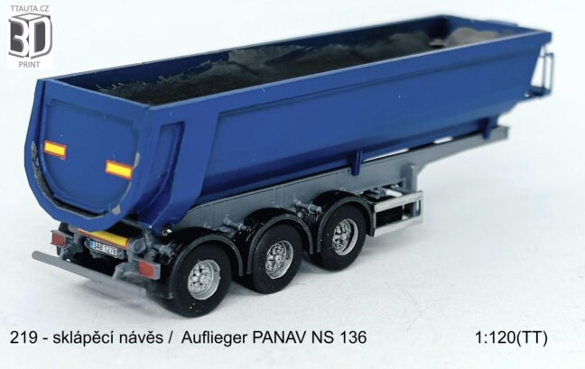 Sklápěcí návěs PANAV NS 136 – foto 1