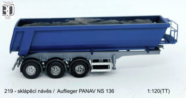 Sklápěcí návěs PANAV NS 136 – foto 2