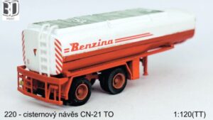 Cisternový návěs CN-21 TO – foto 1
