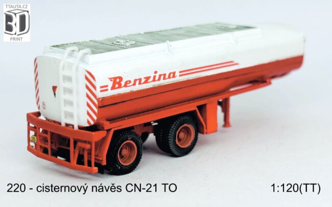 Cisternový návěs CN-21 TO – foto 1