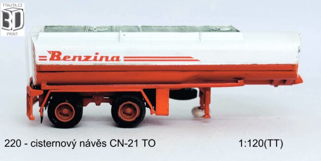 Cisternový návěs CN-21 TO