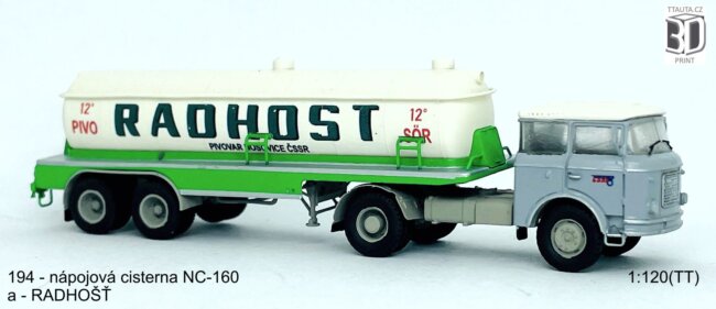 Cisternový návěs NC-160 na pivo – foto 3