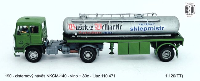 Cisternový návěs NKCM-140 na víno – foto 5
