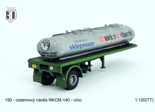 Cisternový návěs NKCM-140 na víno – foto 4
