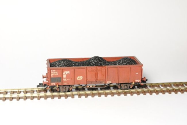 Otevřený vůz Es 11 ČD/ČDC 1:120