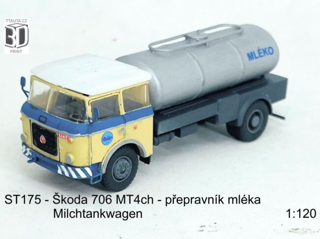 Stavebnice Š706 MT4ch pro přepravu mléka – foto 5