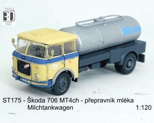 Stavebnice Š706 MT4ch pro přepravu mléka – foto 6