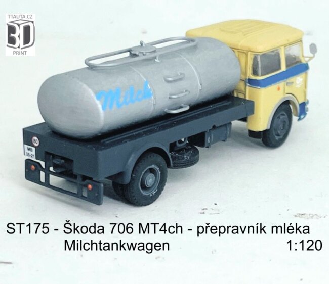 Stavebnice Š706 MT4ch pro přepravu mléka – foto 4