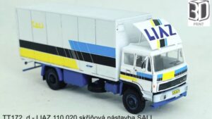Stavebnice Liaz 110 skříňová nástavba – reklamní