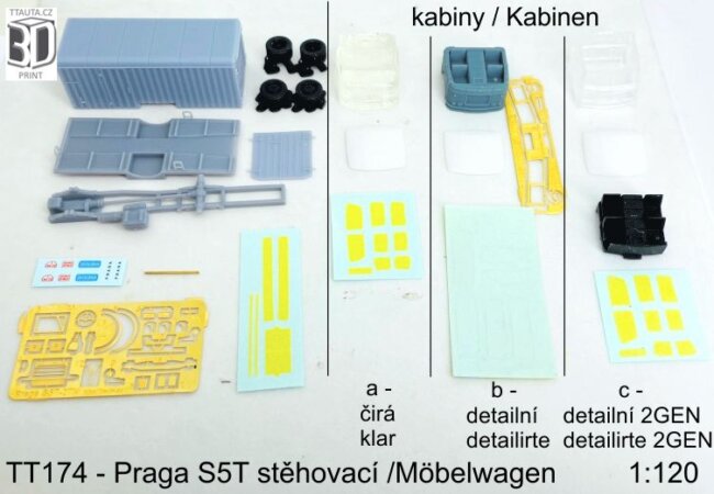 Praga S5T stěhovací automobil – prototyp – foto 4