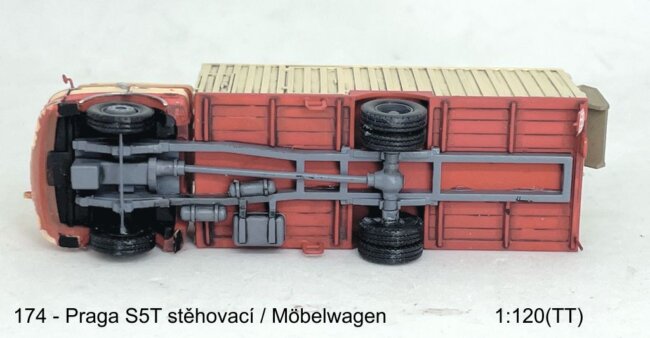 Praga S5T stěhovací automobil – prototyp – foto 3