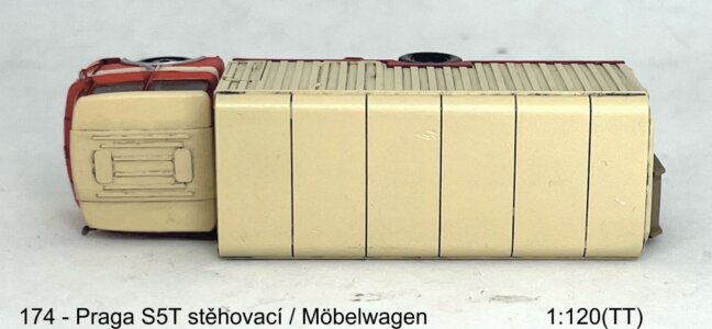 Praga S5T stěhovací automobil – prototyp – foto 2
