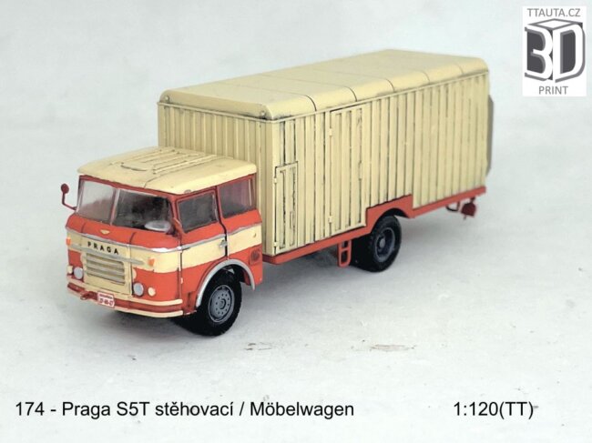 Praga S5T stěhovací automobil – prototyp