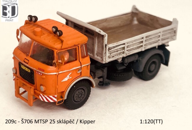 Š706 MTSP 25 údržba silnic sklápěč