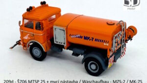 Š706 MTSP 25 údržba silnic mycí vůz